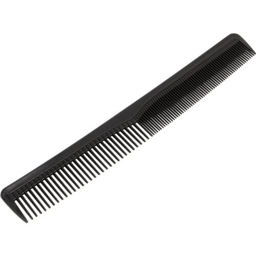 Professional Salon Anti-static Hairdressing Hair Cutting Plastic Comb Tool Black