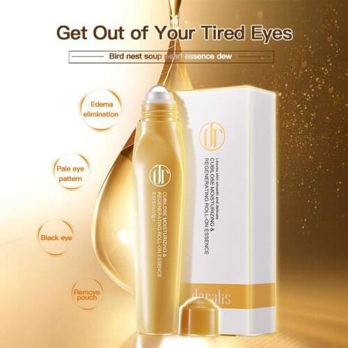25g Rolling Bead Massage Eye Serum Remove Dark Circles Reduce Fine Lines Moisturizing Hydrating Skin Care Eyes Serum TSLM1
