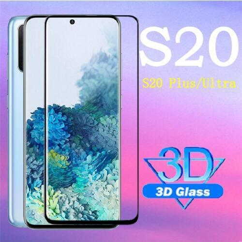 Protector For Samsung galaxy S20 Plus s 20 20plus Film Glass S20plus ultra Temper Glas 9H s20ultra 20ultra armor samsun 3D film