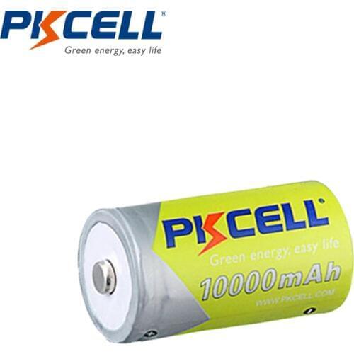 1Pcs 1.2V D Size 10000mAh Rechargeable Battery D Size Ni-MH Rechargeable Batteries