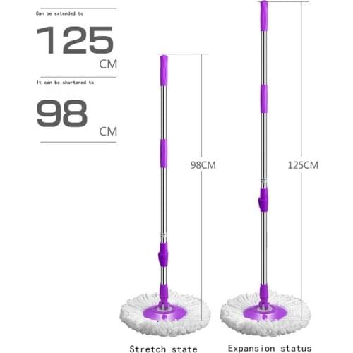 1pcs Universal Rotary Mop Spin Mop Pole Double Drive Hand Pressure Mop Accessories Replace Mop Head Household Cleaning Tools