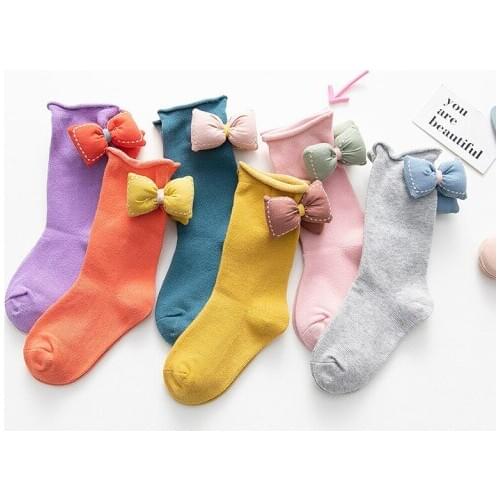 12pair/lot Fashion Boy Girls Childern Student Middle Tube Sock Newborn Baby Kids Footwear Booties Student Foot Cover Hosiery