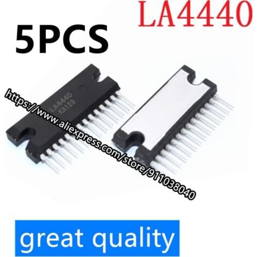 5PCS/LOT New spot LA4440 dual-channel audio power amplifier IC single row straight plug ZIP14