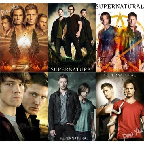 5d Diy Supernatural Posters Diamond Painting Art Wall Decoration Full Drill Cross Stitch Kit