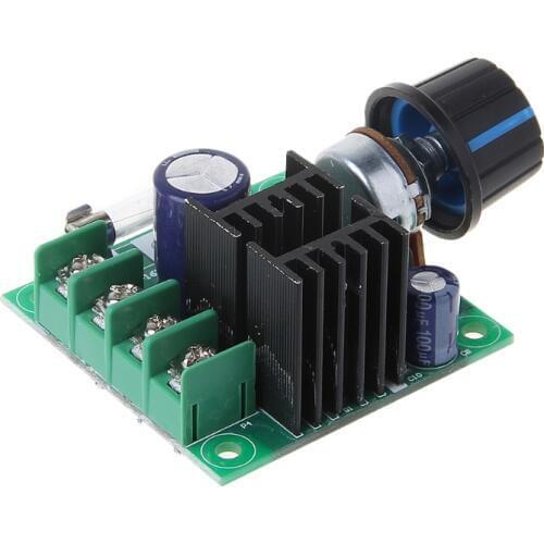 9V-50V 10A PWM DC Motor Speed Controller with Knob Adjustable Speed Regulator