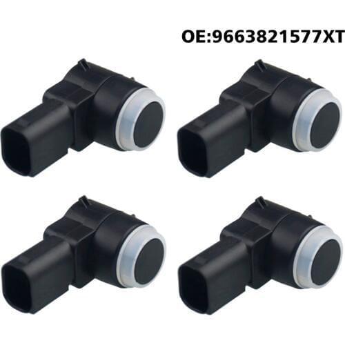 4pcs/lot Car PDC Parking Sensor For Peugeot 307 308 407 Rcz Partner for Citroen C4 C5 C6 9663821577XT PSA9663821577 6590 EF