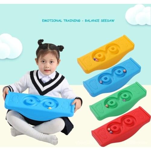 Dropshipping Kids Rocking Balance Seesaw Board Sensory Integration Training Indoor Outdoor