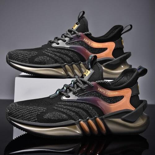 Fashion Mens Sneakers Mesh Breathable Casual Shoes Soft Comfortable Men Walking Shoes Zapatillas Hombre