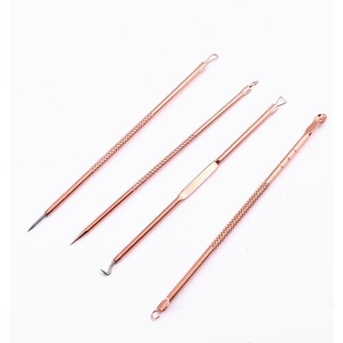 Stainless Steel Blackhead Removal Tool 10set Blackhead Acne Needle Freckles Powder Removal Needle Set Black Spot Pore Cleanser
