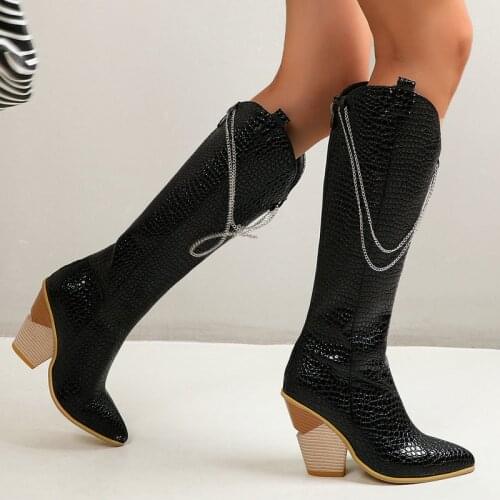 2021 New Winter Fleece Wedges Mid-Calf Knight Boots Fashion Pointed Toe Zipper Sexy Autumn Oversize Womens Shoes White Black