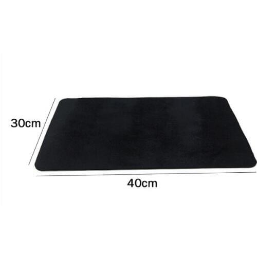 Professional Close Up Poker Deck Card Mat(41*30cm,Black) Magicians Mat Pad Magic Tricks Illusion Accessories Gimmick Props