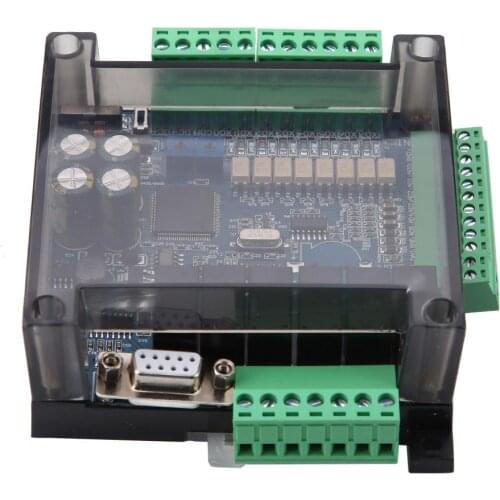 PLC Programmable Logic Controller Industrial Control Board FX3U-14MR 8 Input 6 Output Programmable Simple Controller Tool