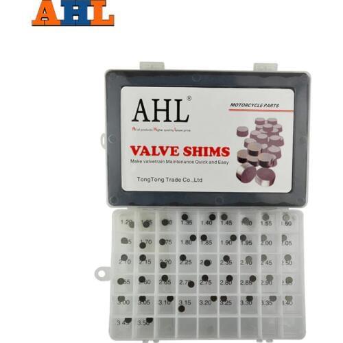 AHL Adjustable 7.48mm Complete Valve Shim Refill Kits Hotcam For Kawasaki ZZR 600 ZZR600 2003-2008/ Z1000 2003-2008 2010