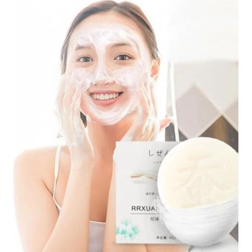 Silk Protein Skin Repair Soap Oil Whitening Moisturizing Treatment Soap Shrink Care Handmade Skin Remove Control Lines Ance K8G6