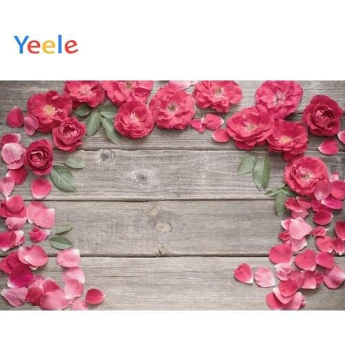 Wood Board Plank Flower Newborn Baby Shower Birthday Backdrop Vinyl Photography Background For Photo studio Photophone Photocall