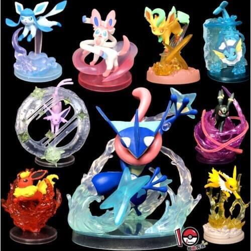 TAKARA TOMY Pokemon Pikachu Popplio Mewtwo Charizard Litten Venusaur Blastoise Anime Figure Dolls Model PVC Toys Kids Gifts