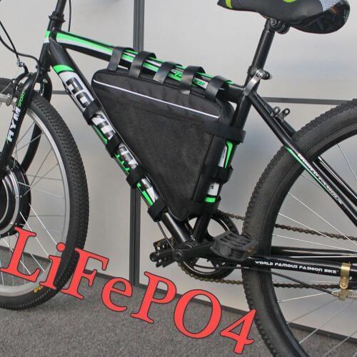 LiFePO4 60V 20AH Triangle battery Pack 60V Electric bicycle Scooter Deep Cycle 2200 time battery