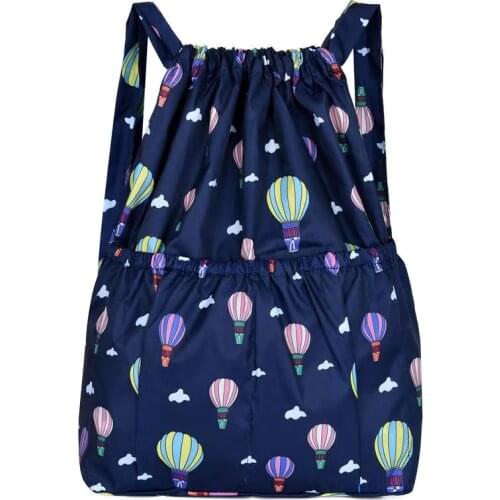 Creative Environmental Storage Bag Handbag Fish / Strawberry Foldable Shopping Bags Reusable Folding Grocery Nylon eco tote Bag