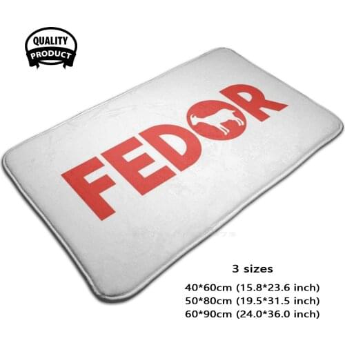 Fedor Goat Ii Comfortable Door Mat Rug Carpet Foot Pad Fedor Fedor Emelianenko Bellator Pride Rizin Strikeforce Martial Arts