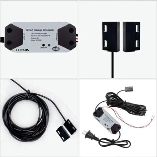 2/1PCS WiFi Switch Smart Garage Door Opener Smartlife Tuya APP Romote Controller Work With Alexa Echo Google Home