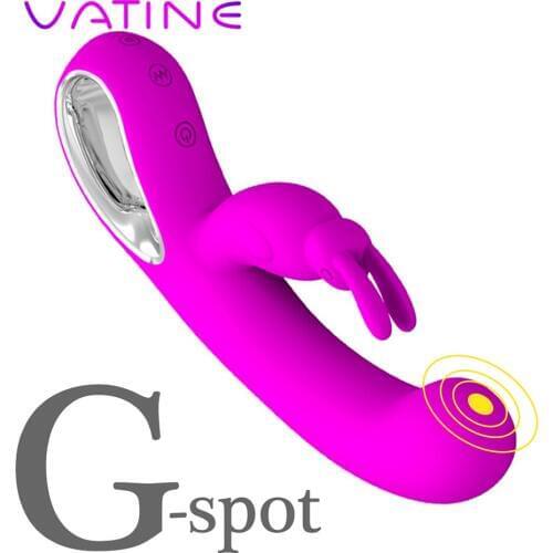 VATINE 12 Speeds Rabbit Vibrator G-spot Massage Clitoris Stimulator Dildo Vibrator Sex Toy for woman Female Masturbation