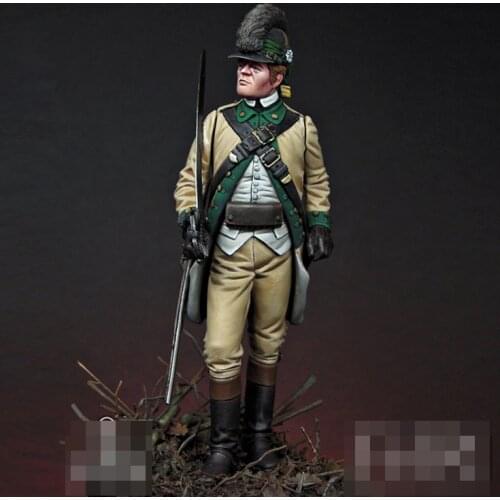 1/24 75mm Resin Model figure GK Trooper Partisan Lee’s Legion Unassembled and unpainted kit