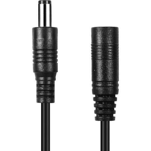 1PC New Practical Professional Useful New Black 0.5M-5M DC 12V Power Extension Cable Adapter For CCTV Camera Home Security