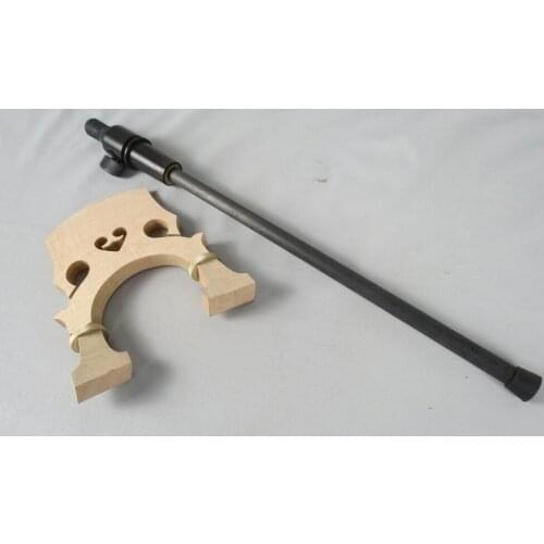 3/4 adjustable double bass bridge +hand shank Upright bass Carbon fiber endpin