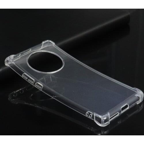 For Huawei Mate 40 Pro Shockproof HD Clear Transparent Silicone TPU Soft Phone Back Case Cover Coque Funda