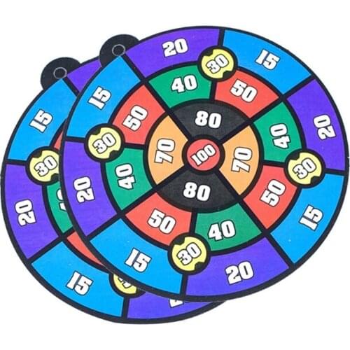 C5AA Wall Mounted Score Boards Shooting Targets Indoor Sport Play Set Bar Game Pub Party Supply for Kids Archery Foam Plays