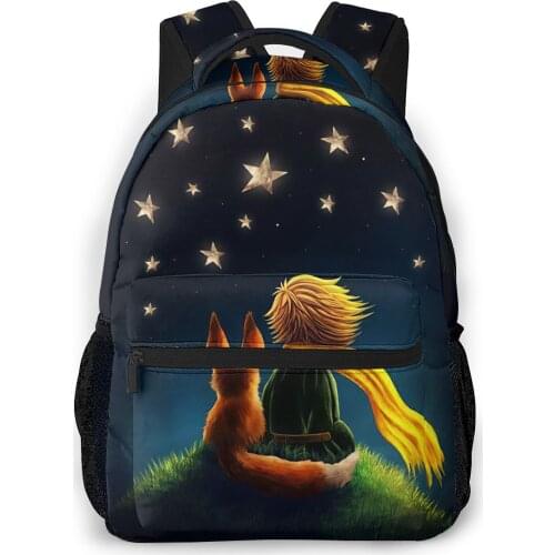 The Little Prince Backpack for Girls Boys Travel RucksackBackpacks for Teenage school bag