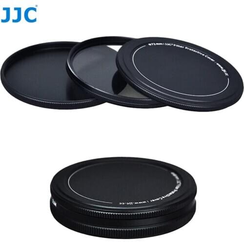 Metal UV CPL ND Lens Filter Case Storage Box 37mm 40.5mm 43mm 46mm 49mm 52mm 55mm 58mm 62mm 67mm 72mm 77mm 82mm Cap Protector
