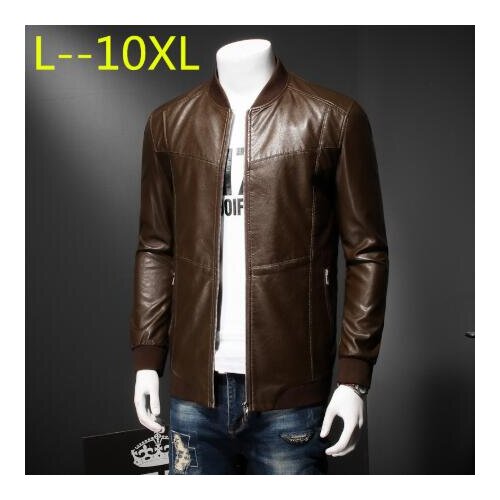Men genuine leather jacket sheepskin 2020 new spring and autumn handsome slim zipper male motorcycle leather jacket