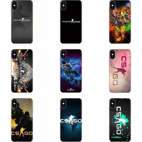 Soft TPU Shell For Apple iPhone 4 4S 5 5C 5S SE SE2020 6 6S 7 8 11 Plus Pro X XS Max XR Counter Strike Cs Go