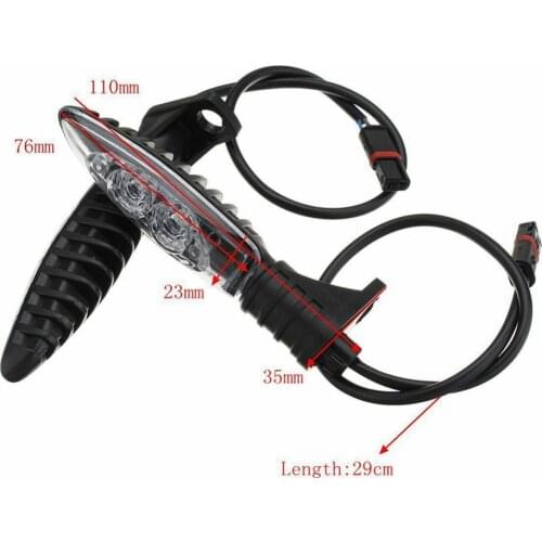 2Pcs Motorcycle Front LED Turn Signal Indicator Light for BMW S1000R S1000RR