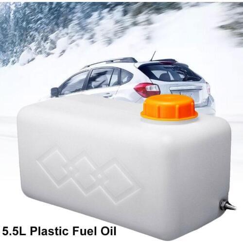 5.5L Plastic Fuel Oil Gasoline Tank for Auto Car Auto Truck Air Parking Heater Corrosion resistant and anti-aging