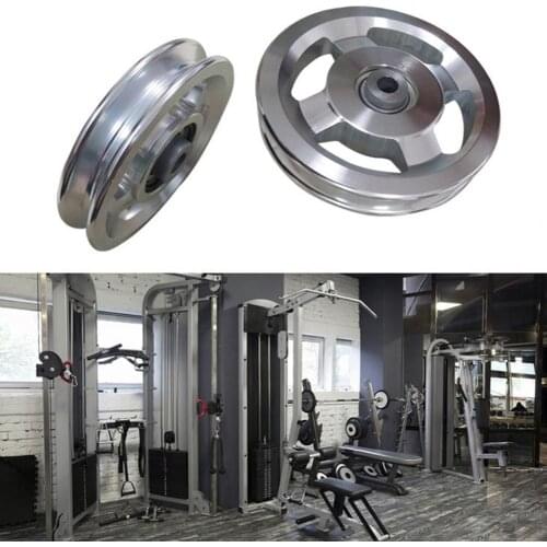 Firm Replacement Gym Accessory Bearing Pulley Wheel Training Accessory