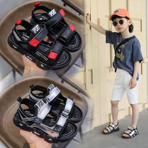 Children Sandals Fashion Boys and Girls Non-slip Summer Beach Sandals Platform Sandals Boys Shoes