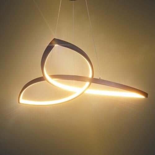 BWART modern led Pendant light for living room bedroom remote control Color temperature and brightness dimmable Pendant lamp