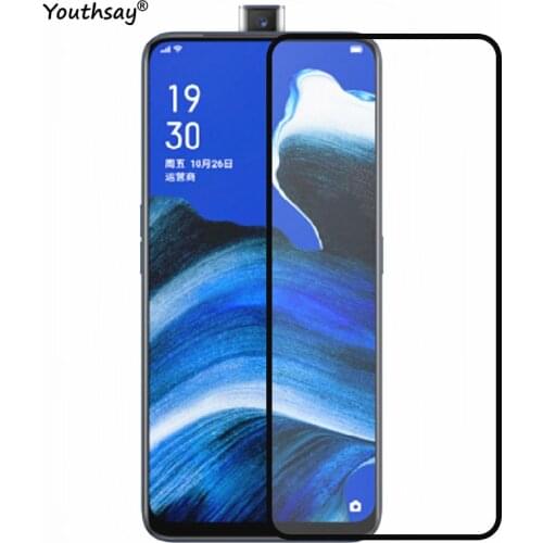 1PCS For OPPO Reno2 Z Glass Screen Protector Full Glue Protective Film For OPPO Reno2 Z Tempered Glass for OPPO Reno2 Z