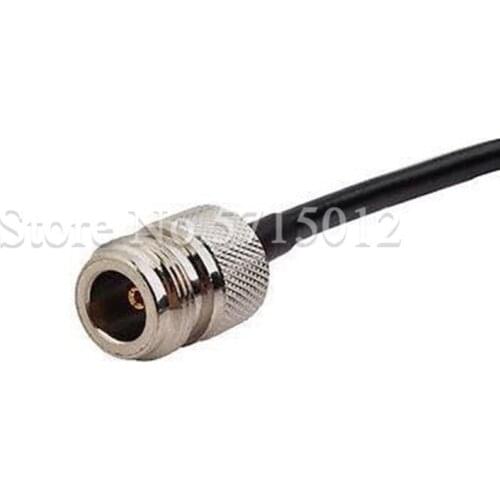 1pcs N Famale Head Turn to RP-TNC Male Head Plug Connector Antenna Feeder Wire Cable 1m Extension Cable