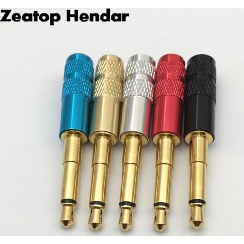 2Pcs Long Mini 3.5mm Mono Audio Jack 3.5 2Pole Male Plug for DIY Soldering Cable Repair Earphone Headphone Wire Connector