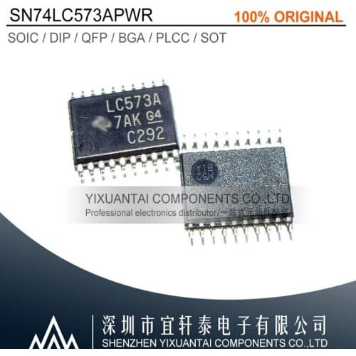 50pcs/lot 100pcs/lot 500pcs/lot Free shipping 100% original SN74LVC573APWR SN74LVC573A LC573A TSSOP20
