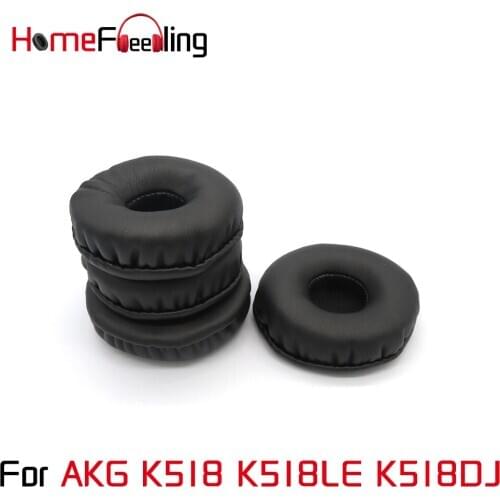 Homefeeling Ear Pads for AKG K518 K518LE K518DJ Headphones Super Soft Velour Sheepskin Leather Ear Cushions Replacement