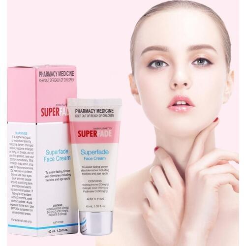 Australia Superfade Fading Face Cream for Dark Hormone Mark Age Spot Remover Pigment Spots Freckles Hyperpigmentation Sun Damage