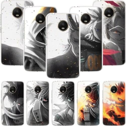 My Hero Academia Anime Phone Case For Motorola Moto G9 G8 G7 G6 G5 E6 E5 E4 Plus Play Power One Action Macro Coque Cover Capa