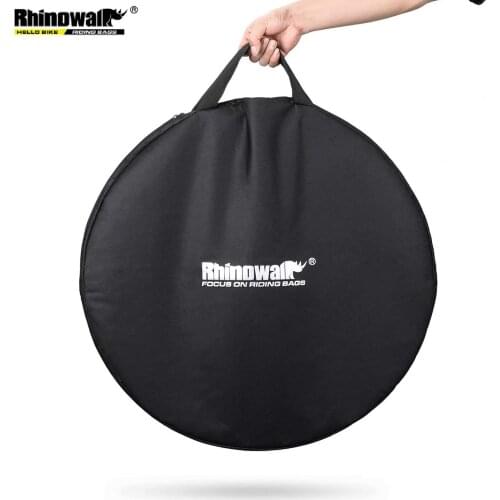 Rhinowalk Bike Wheel Bag Travel Case Soft Padded Bicycle Wheel set Carrying Bag for up to 29 inch Mountain Road Bike Wheels