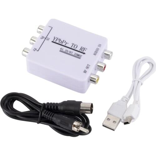 ConverterDecoderAnalogTunerReceivingDecodingAudioCableYPbPr+AUDIO ToRFhigh-definition ColorDifference+AudioToRFClosed-circuit