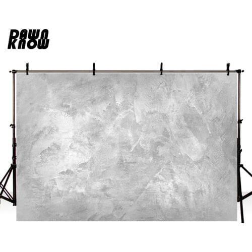 DAWNKNOW Concrete Wall Photography Background Newborn Wedding Photo Shoot Backdrops For Children Photo Studio Customize G558