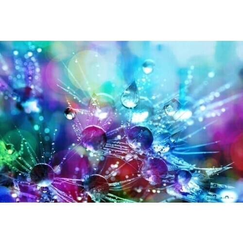 GLymg Bright Dew On Spider Web Rhinestones Diy Diamond Craft Embroidery 5d Diamond Embroidery Diamond Art Wall Deco